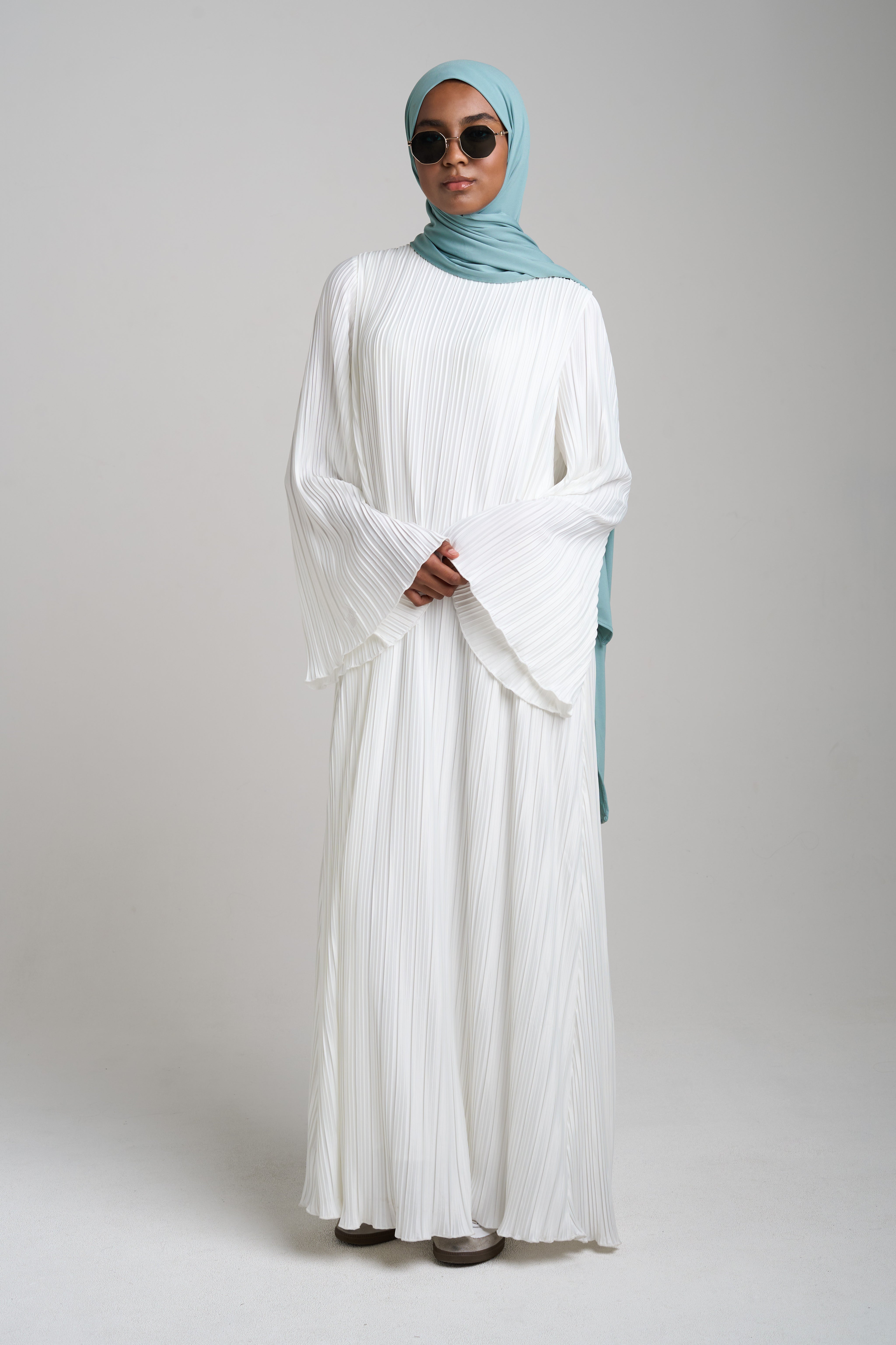 Plissé Dress