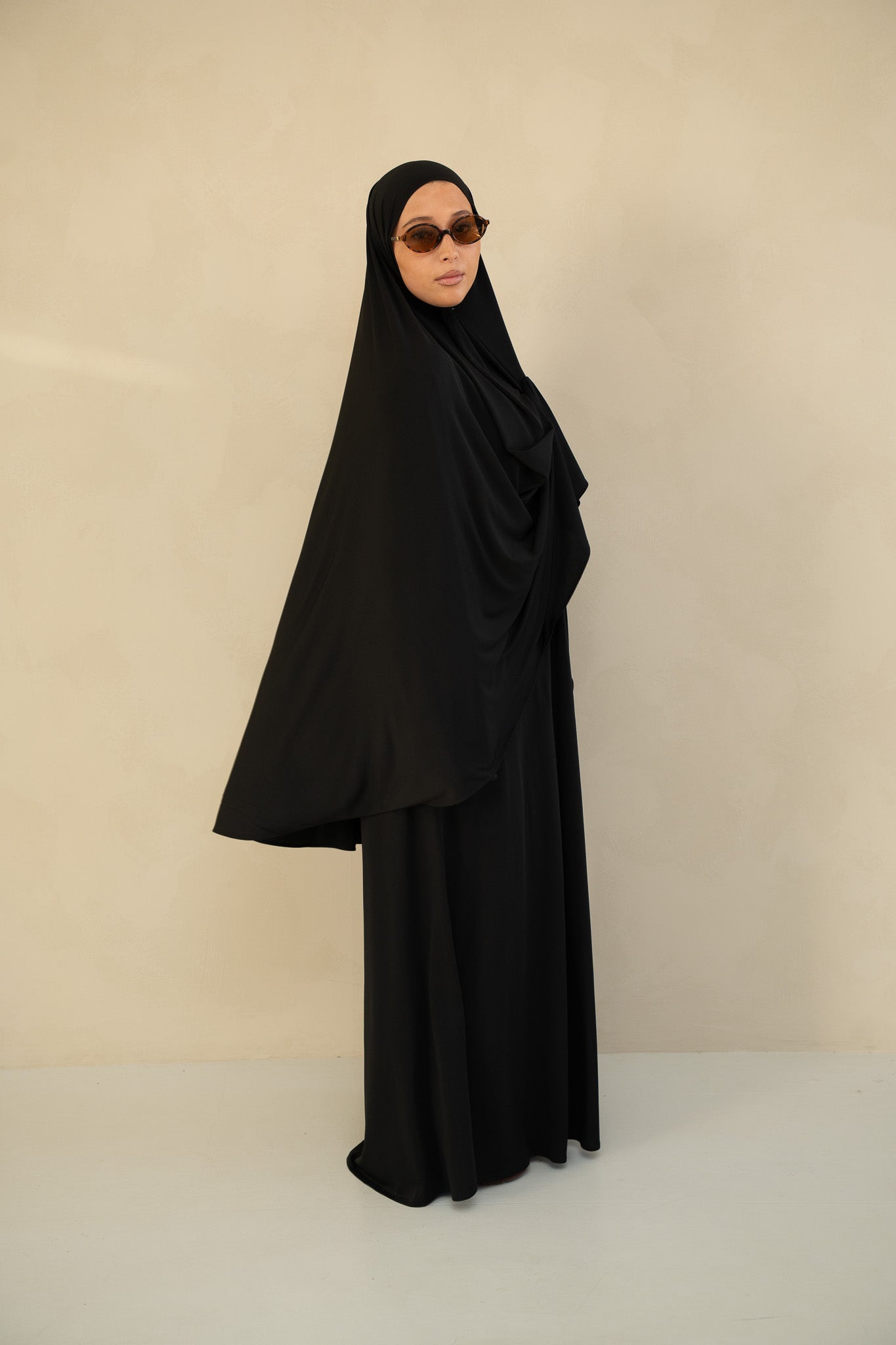 Magnet Jersey Abaya & Khimar Set