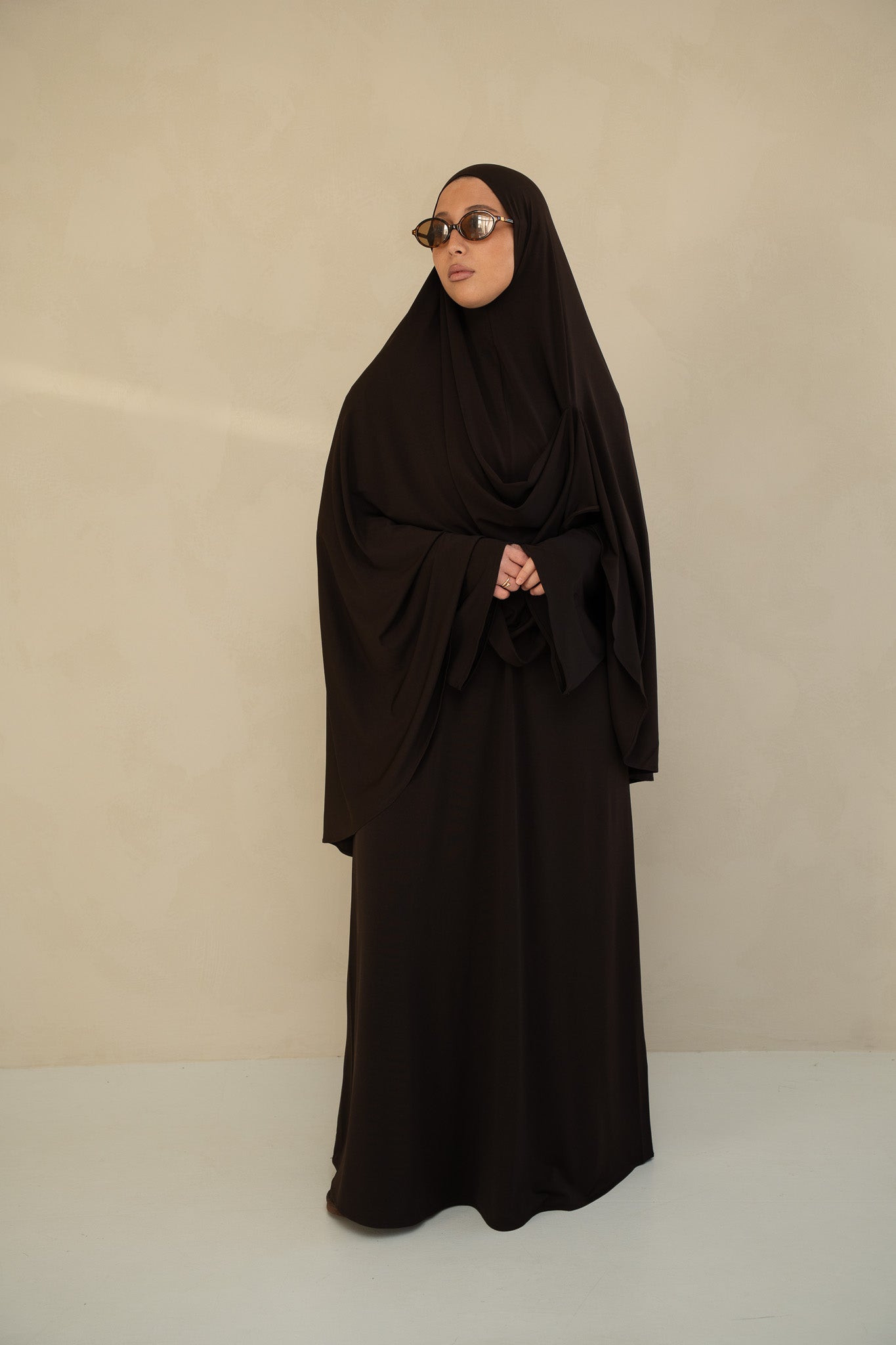 Magnet Jersey Abaya & Khimar Set