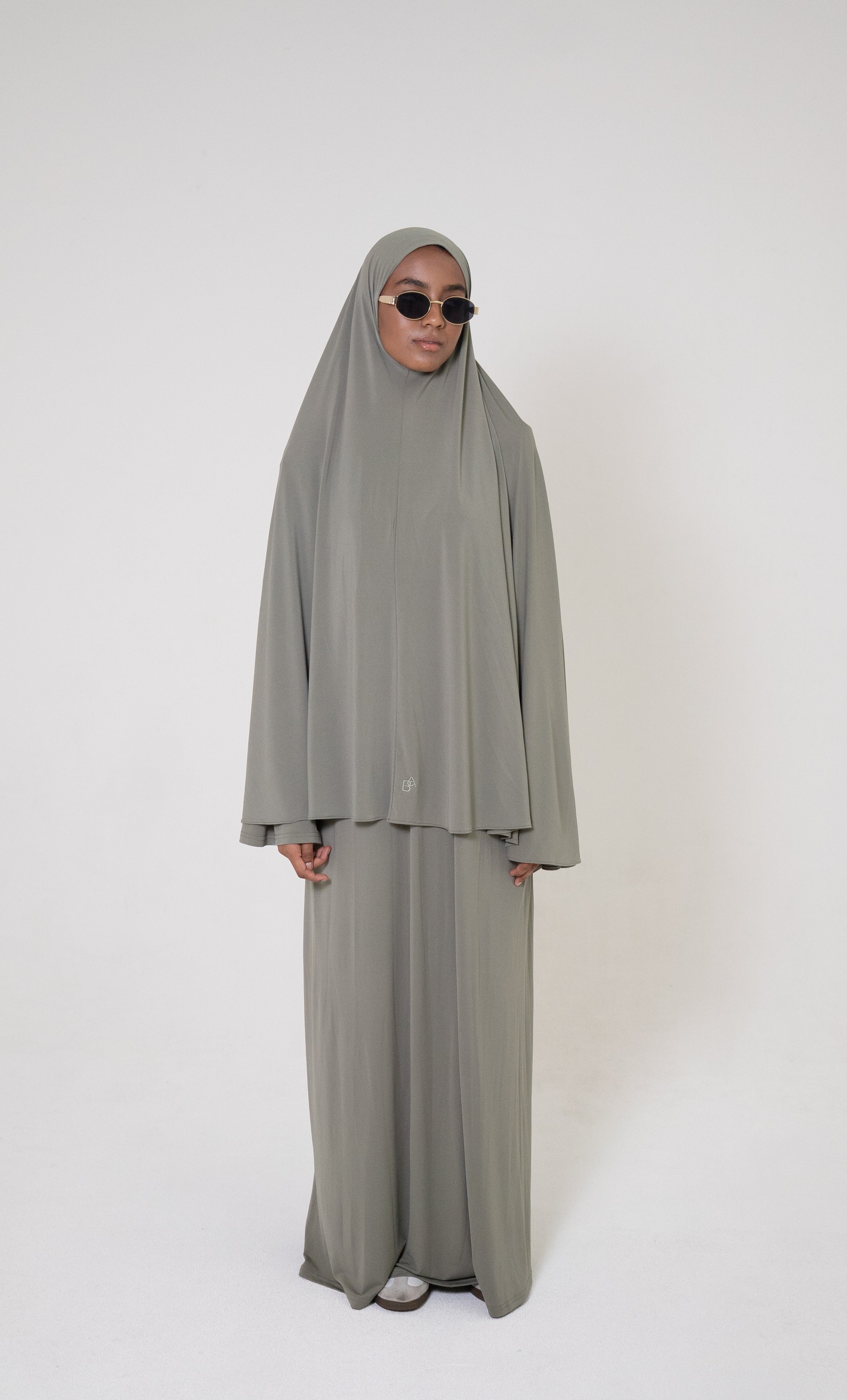 Magnet Jersey Abaya & Khimar Set