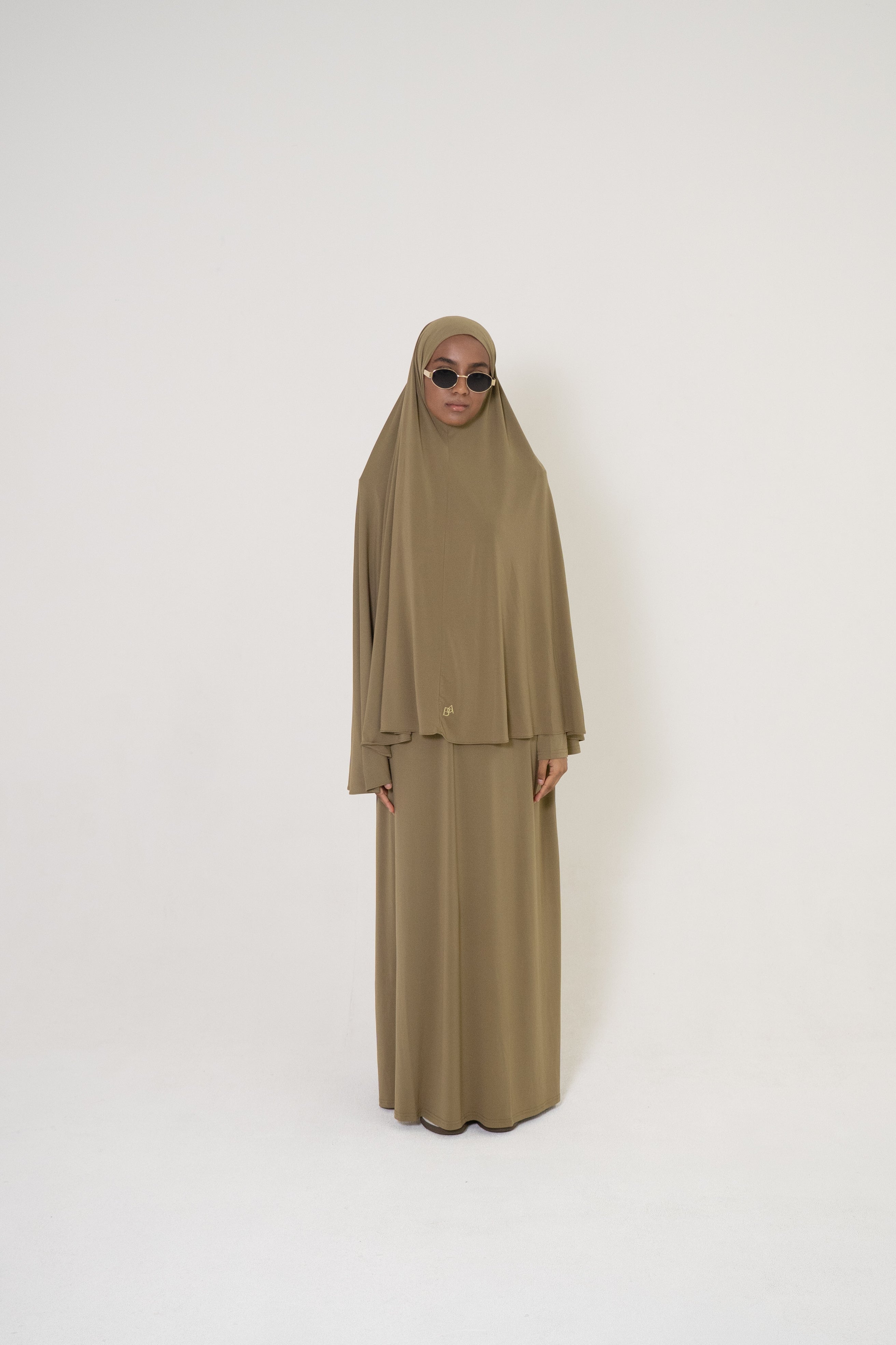 Magnet Jersey Abaya & Khimar Set