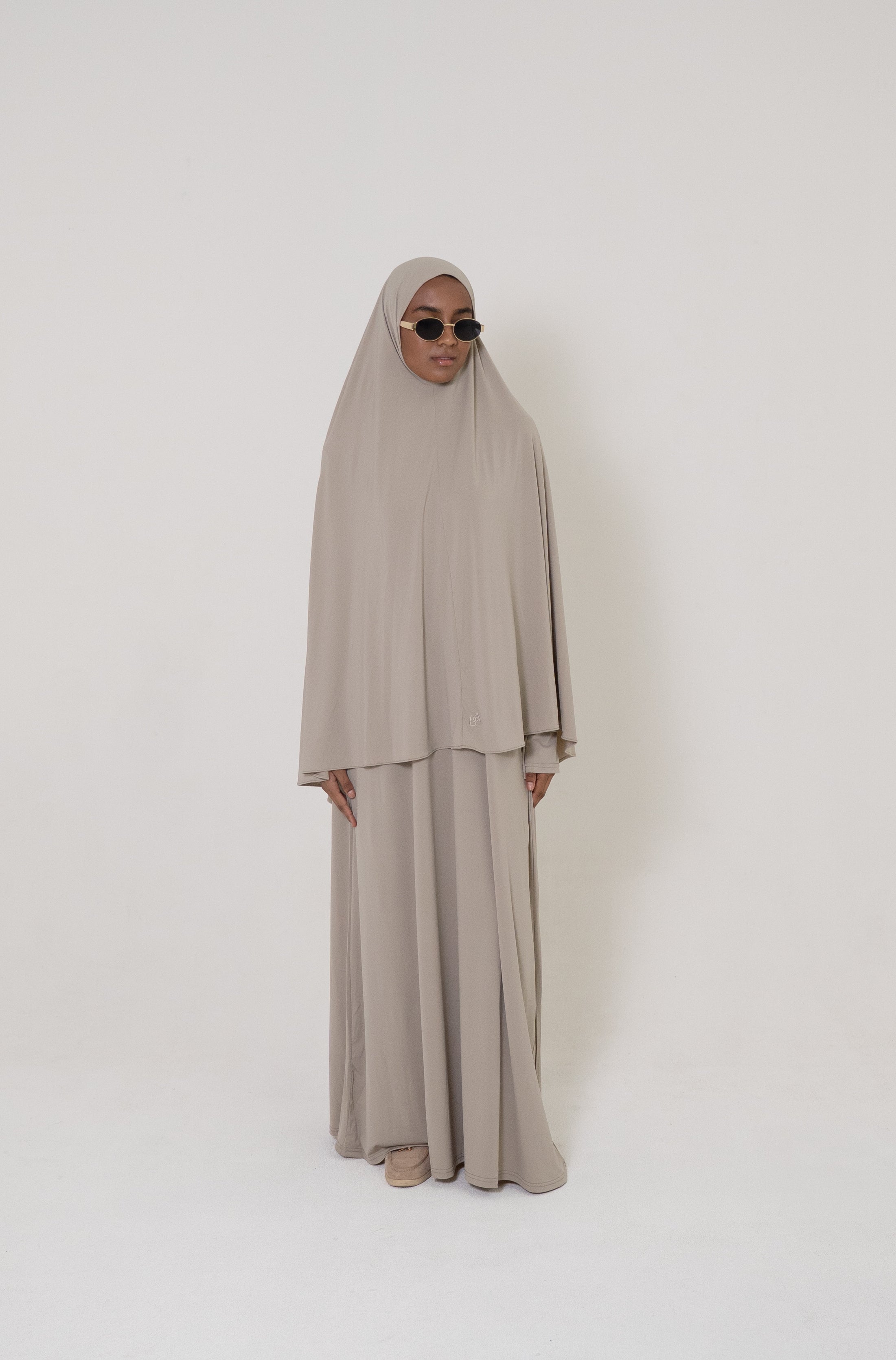 Magnet Jersey Abaya & Khimar Set