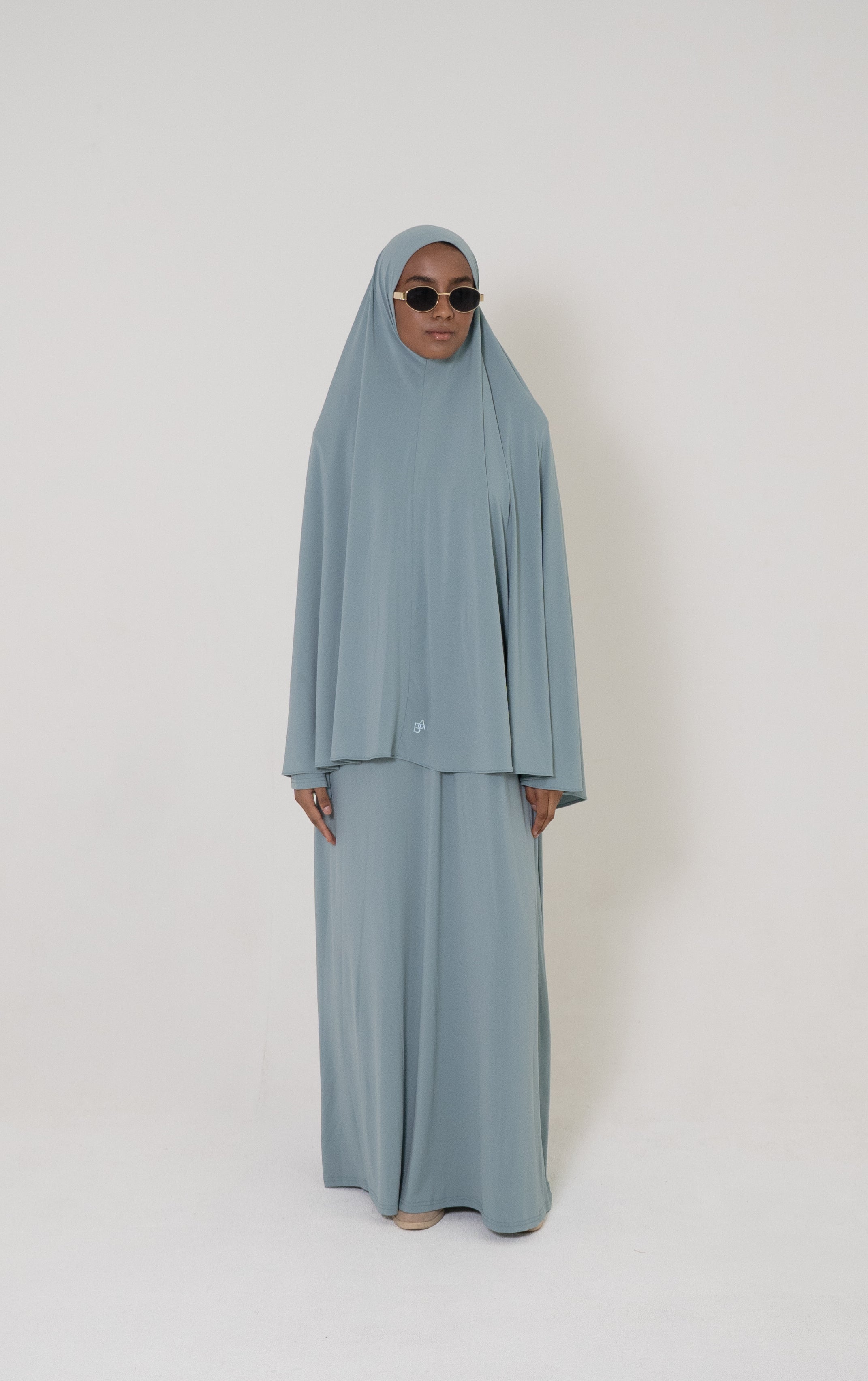 Magnet Jersey Abaya & Khimar Set