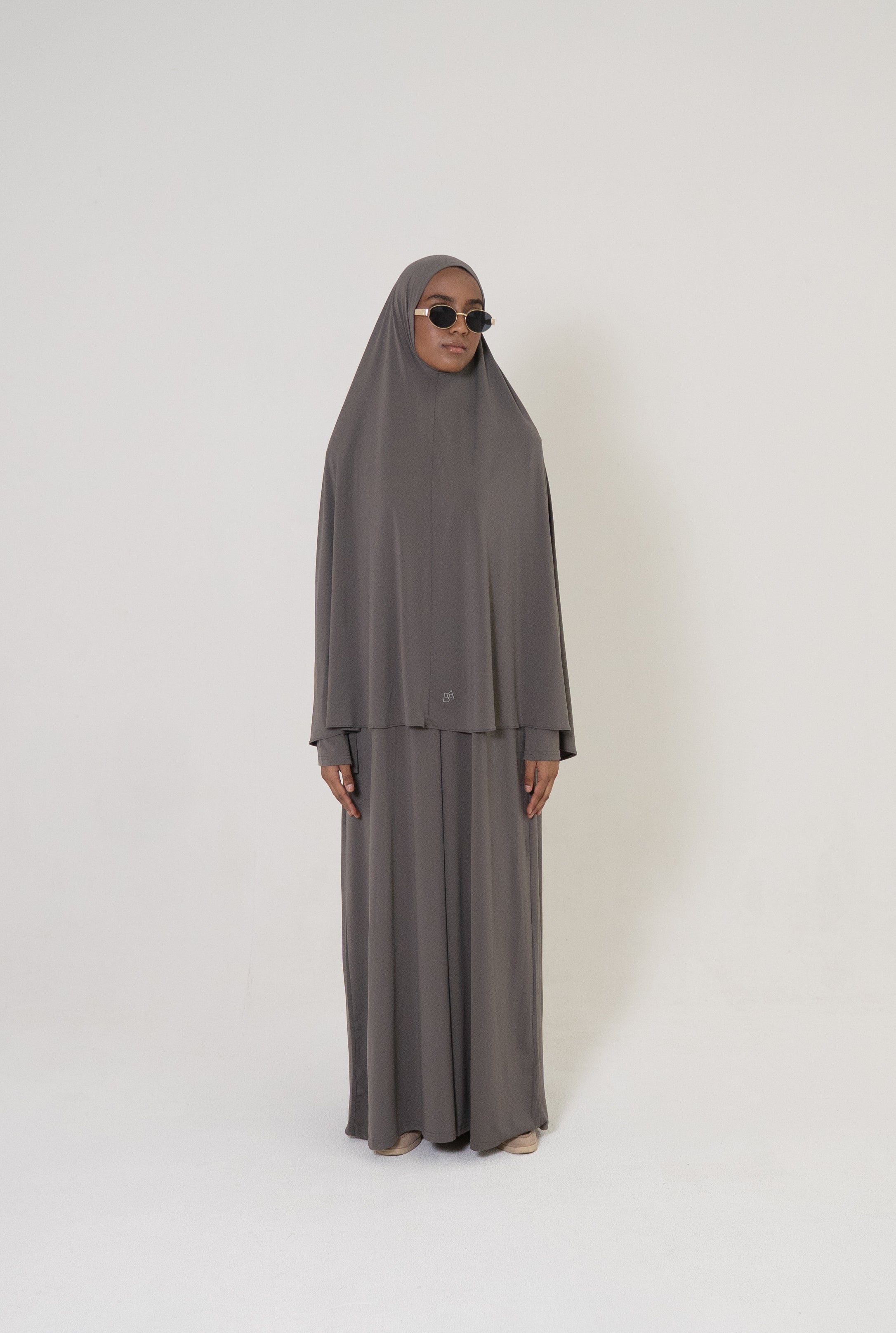 Magnet Jersey Abaya & Khimar Set
