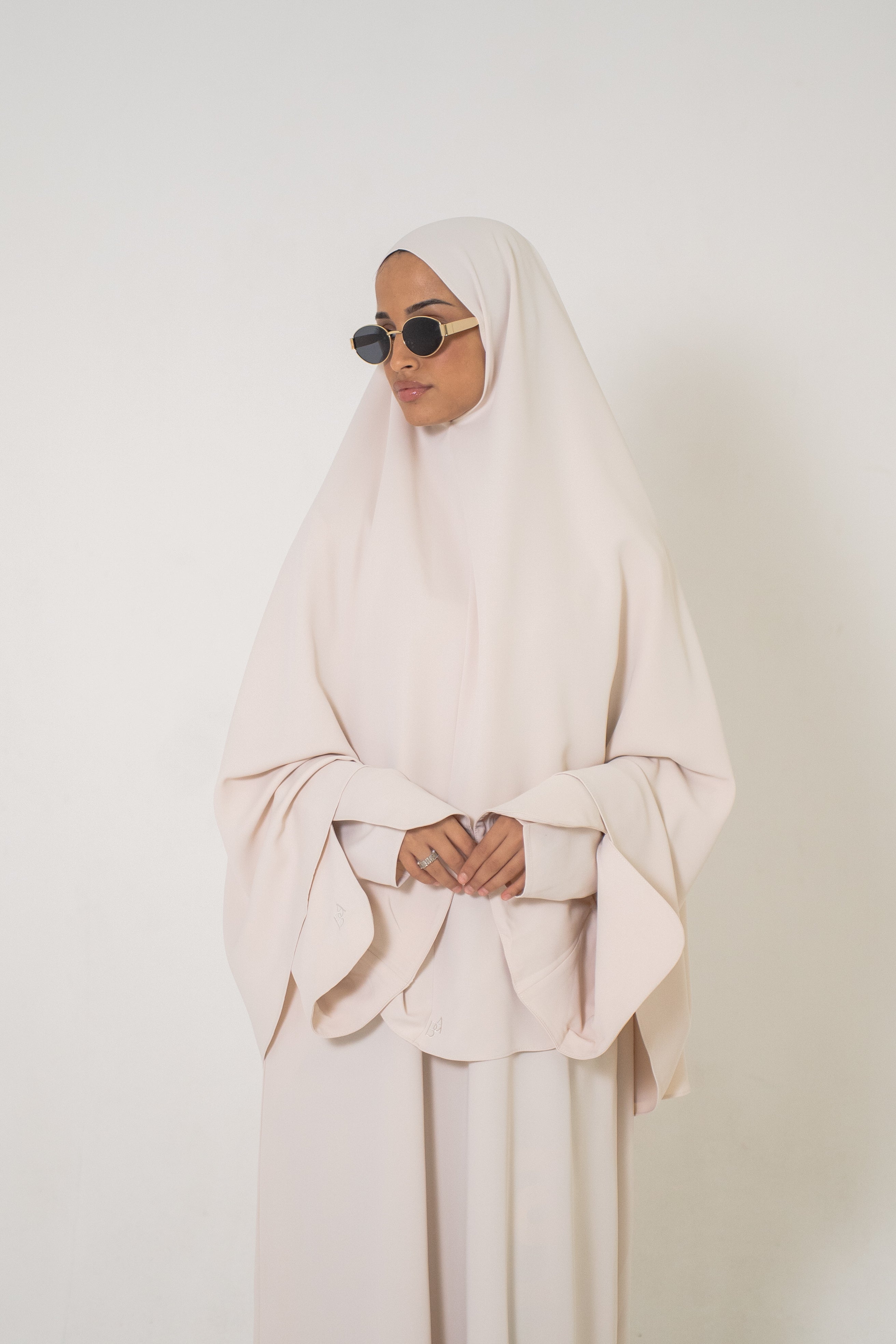 Huda Sleeve Abaya & Khimar Set