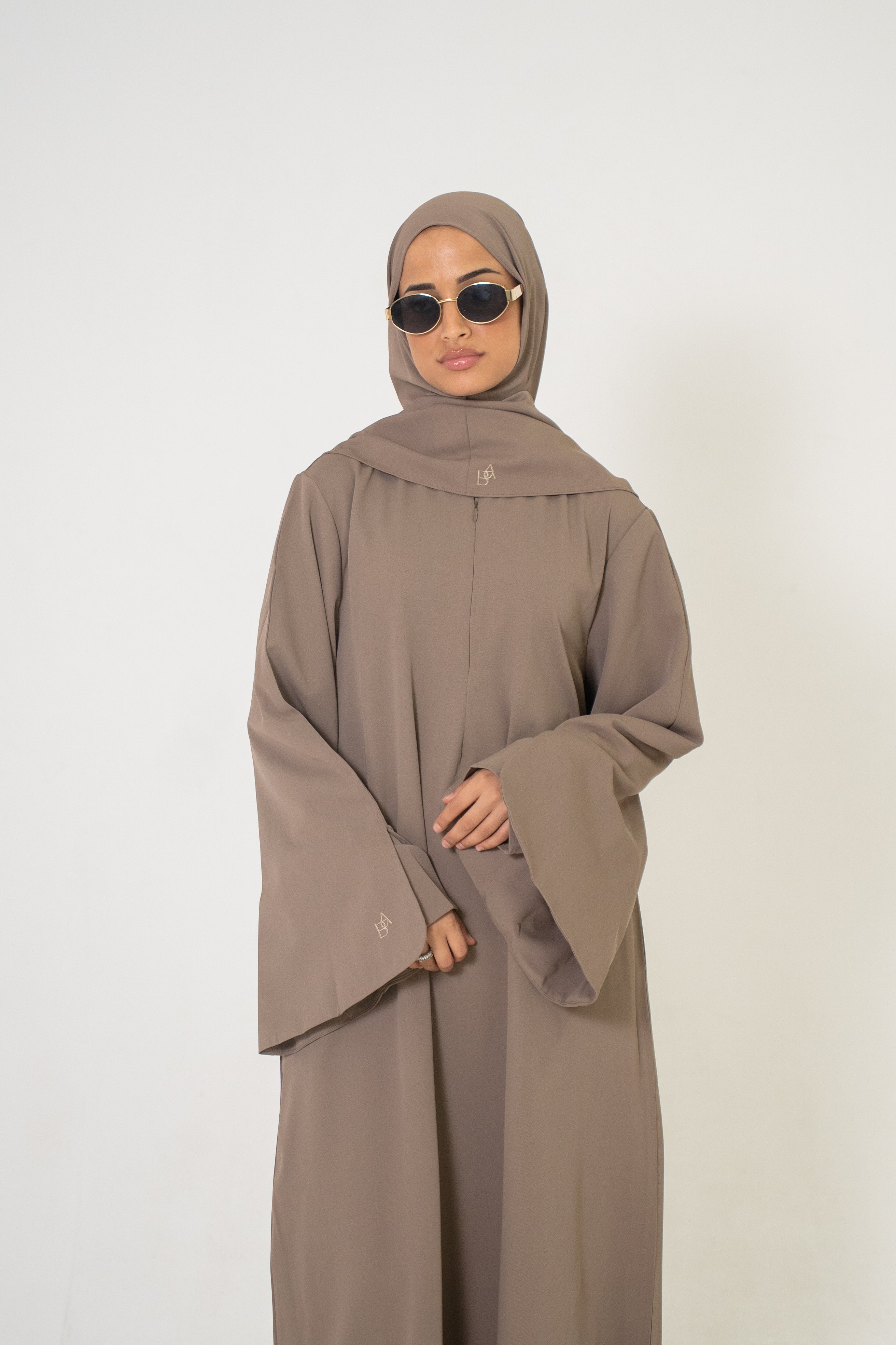 Huda Sleeve Abaya & Khimar Set