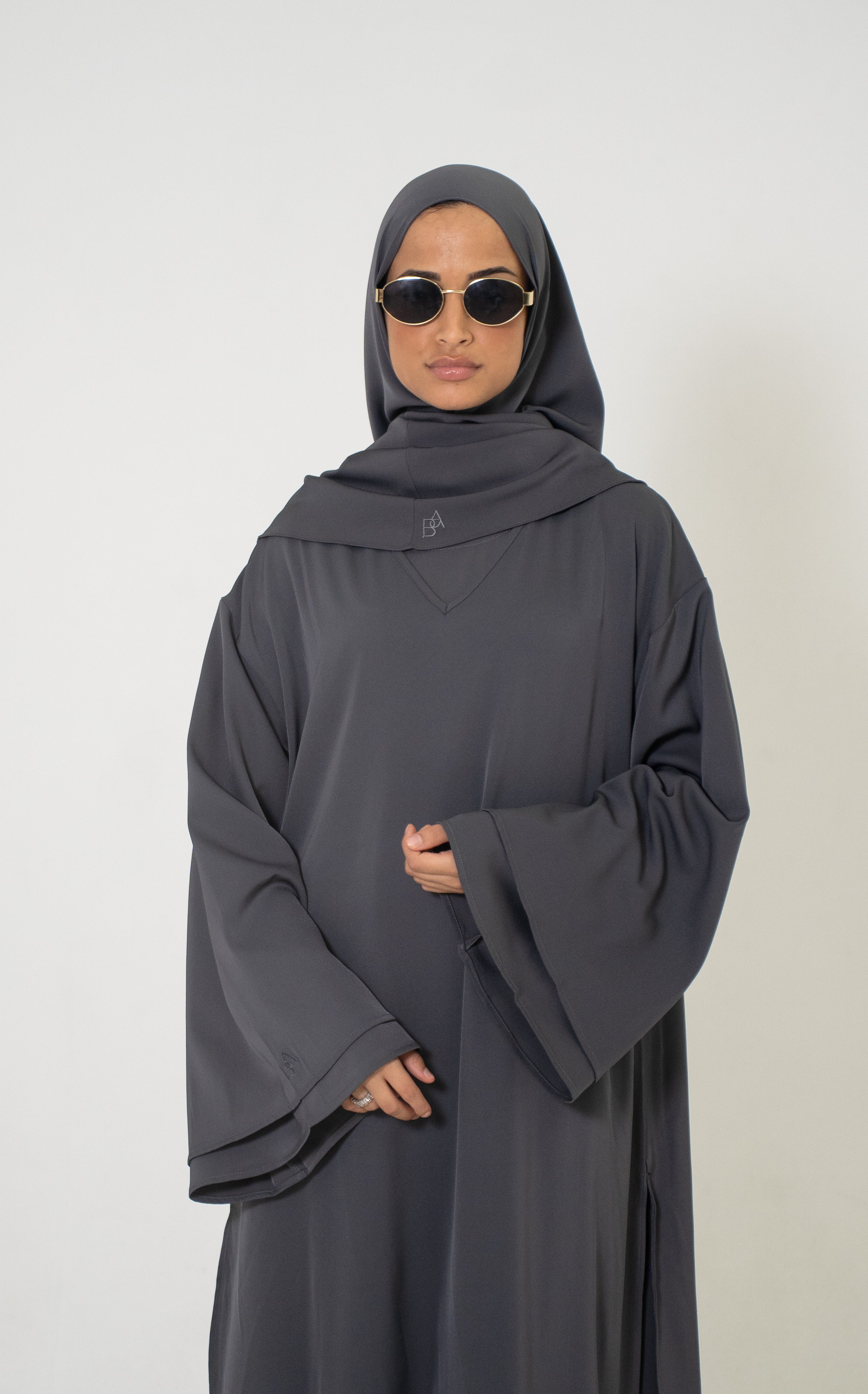 Essential Layered Abaya & Khimar Set
