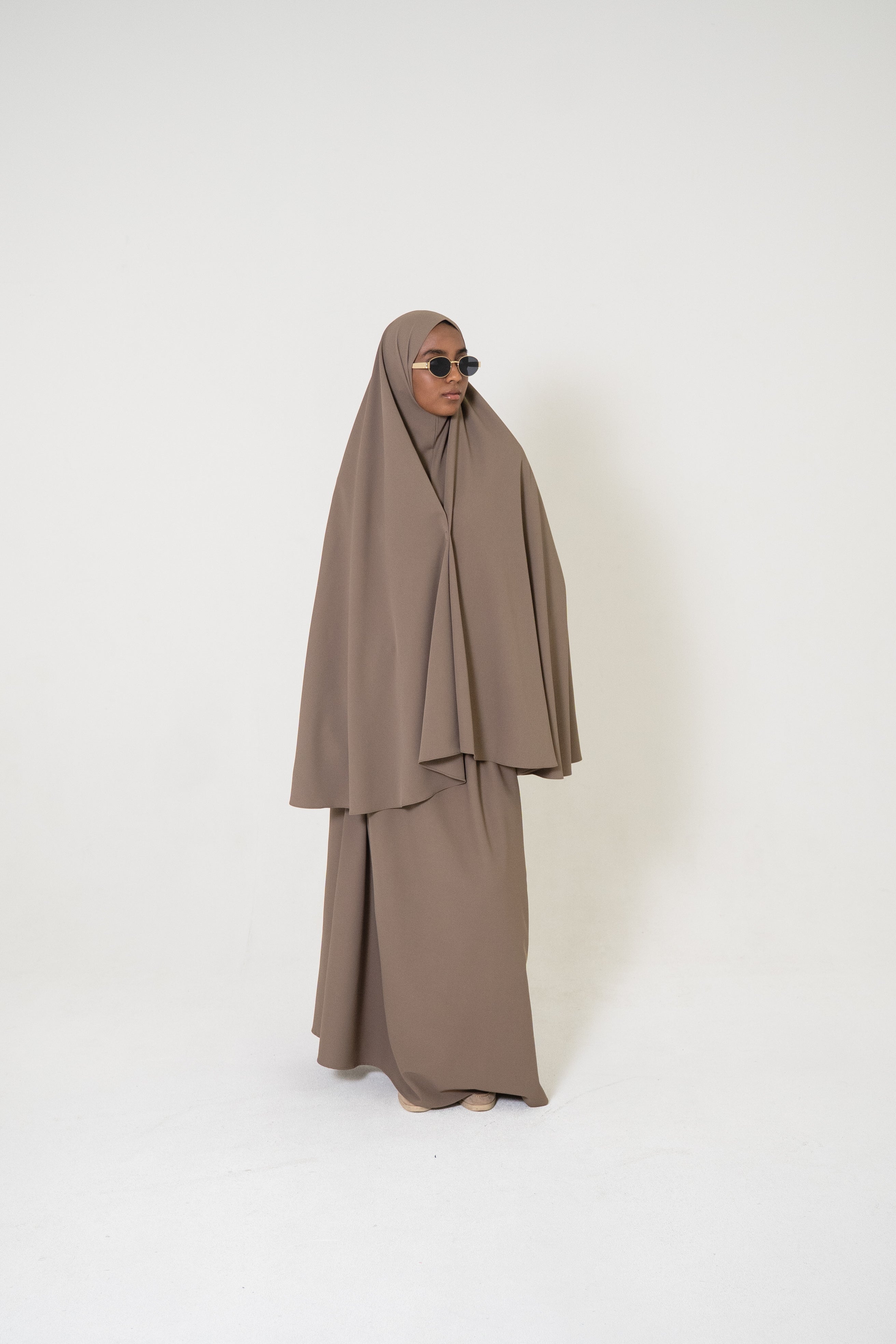 Magnet Khimar & Skirt Set