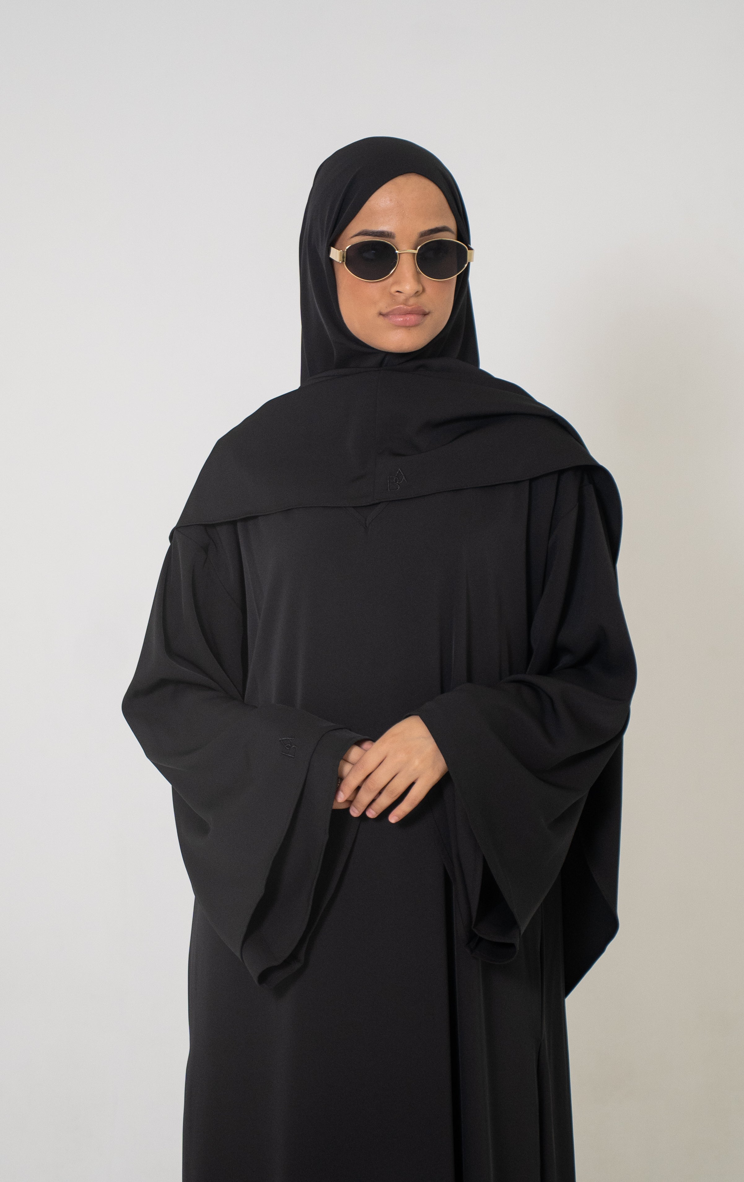Essential Layered Abaya & Khimar Set