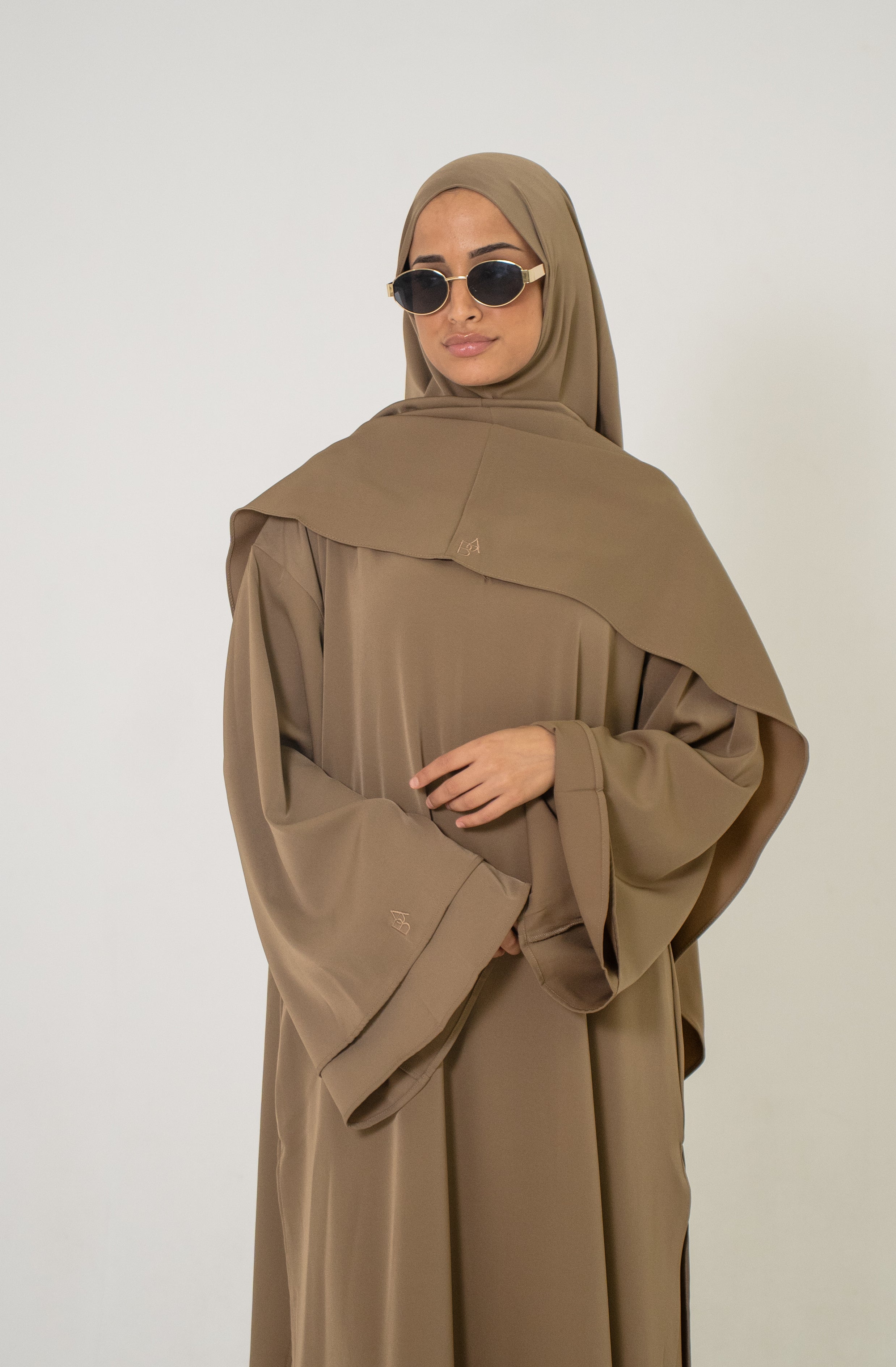 Essential Layered Abaya & Khimar Set