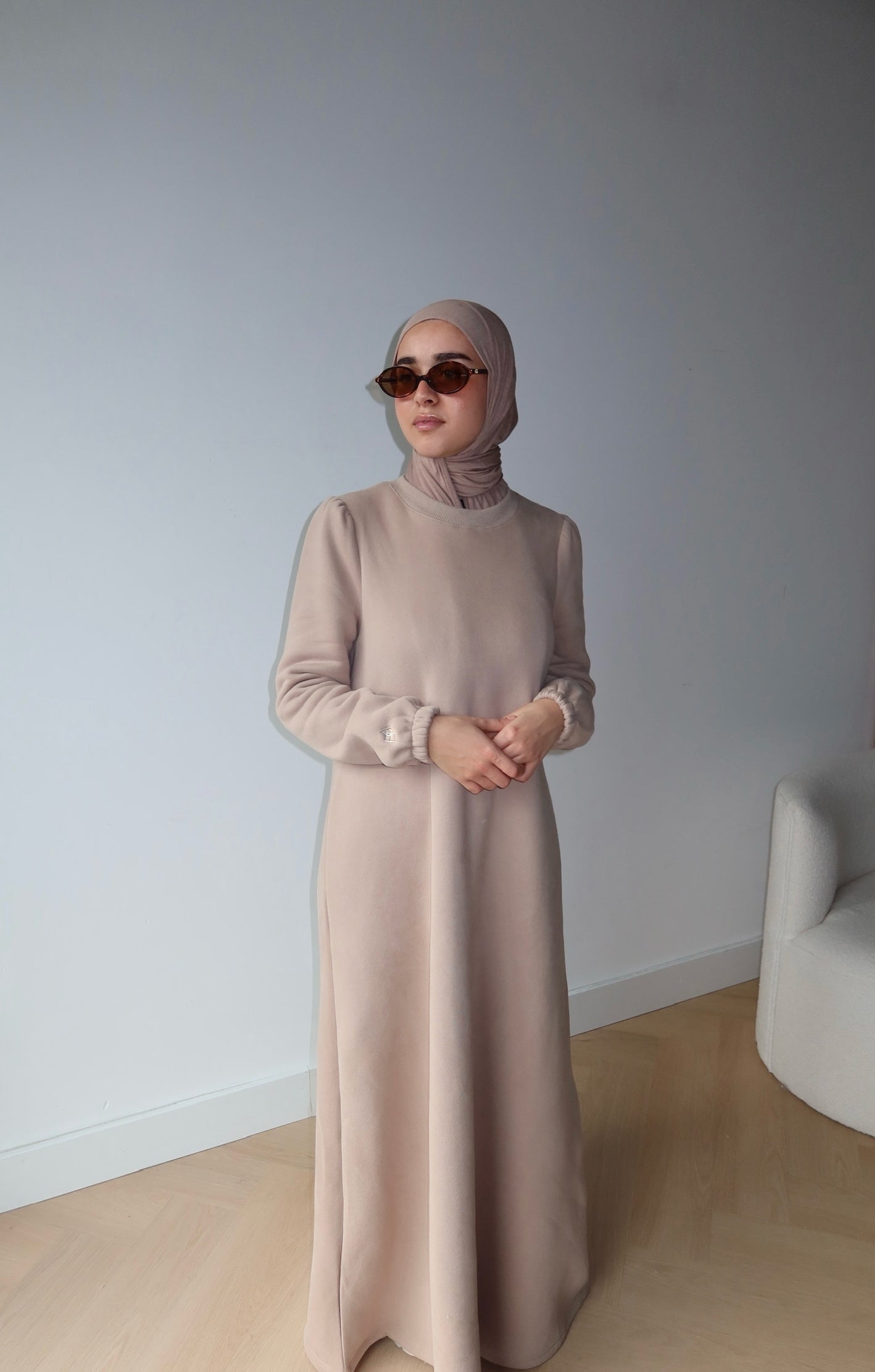 Sporty Sweater Abaya