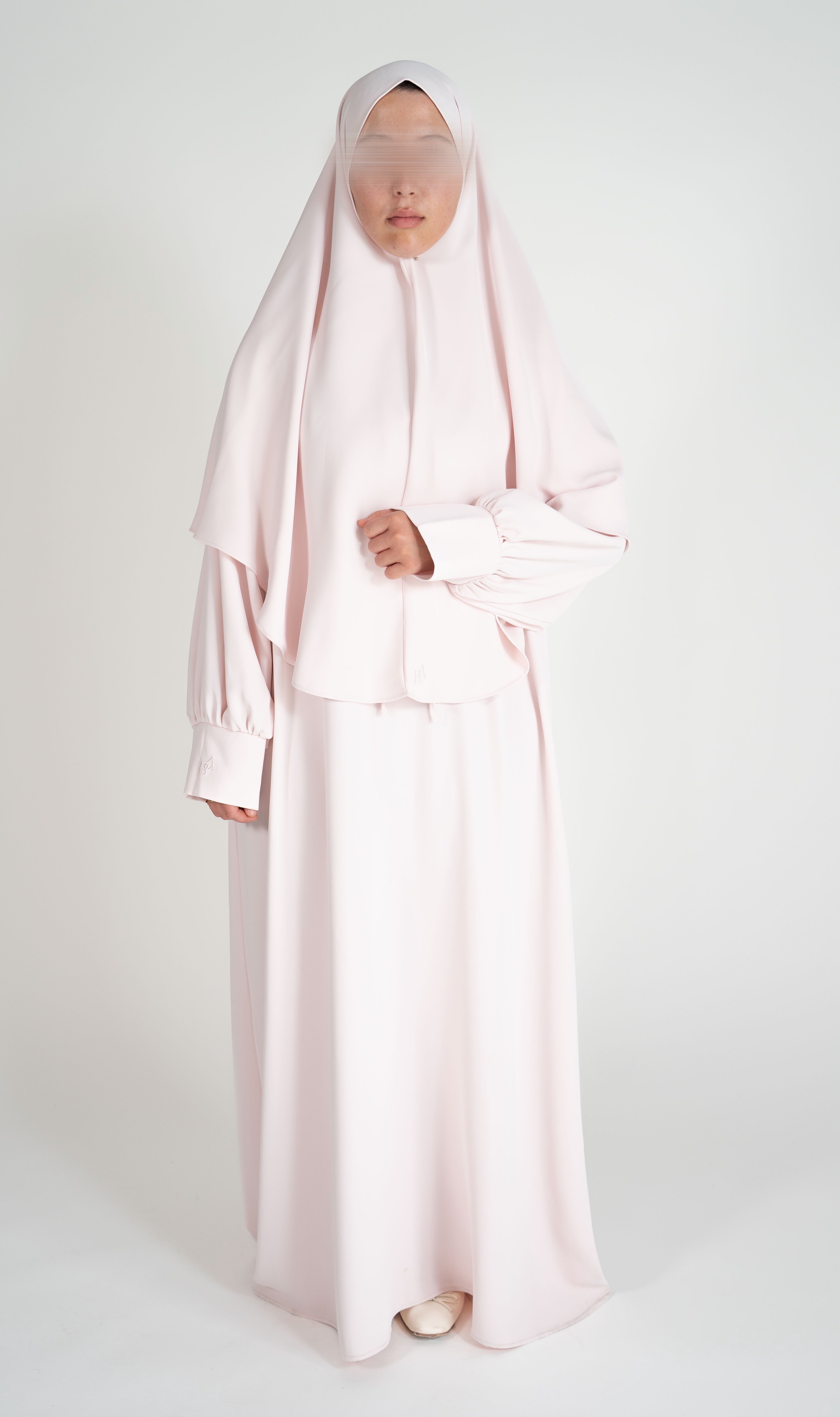 Timeless Tie Abaya & Khimar Set
