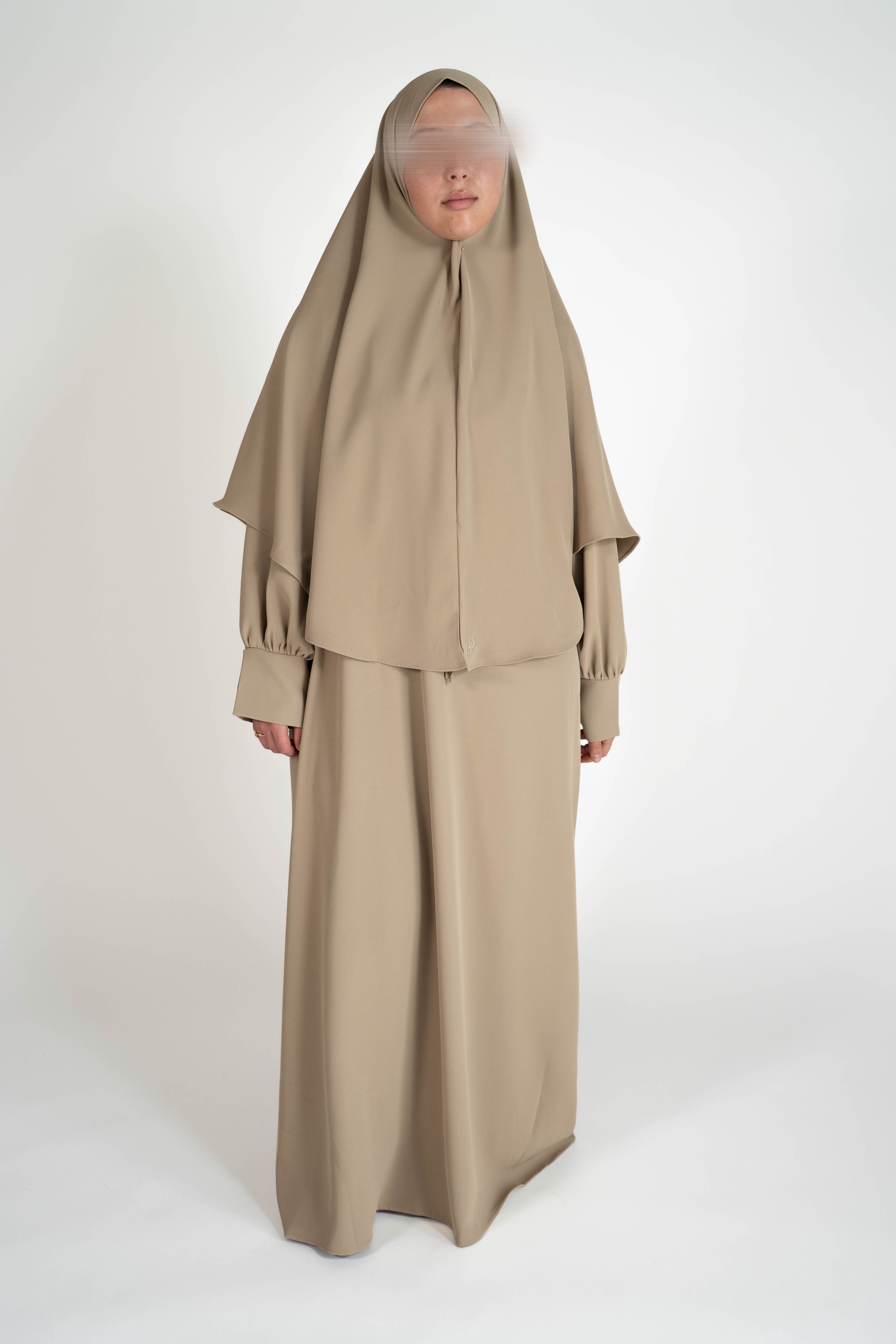 Timeless Tie Abaya & Khimar Set