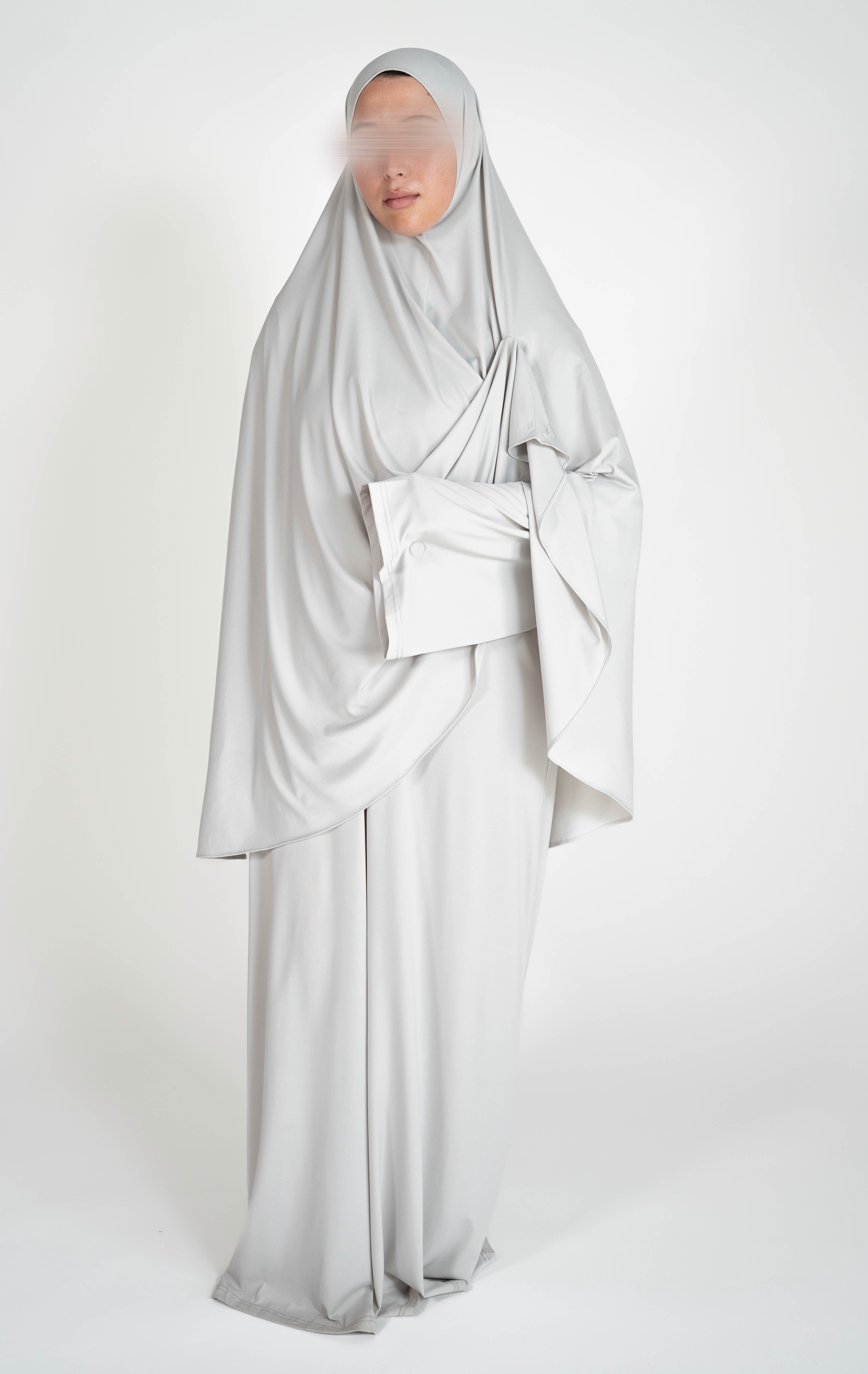 Magnet Jersey Abaya & Khimar Set