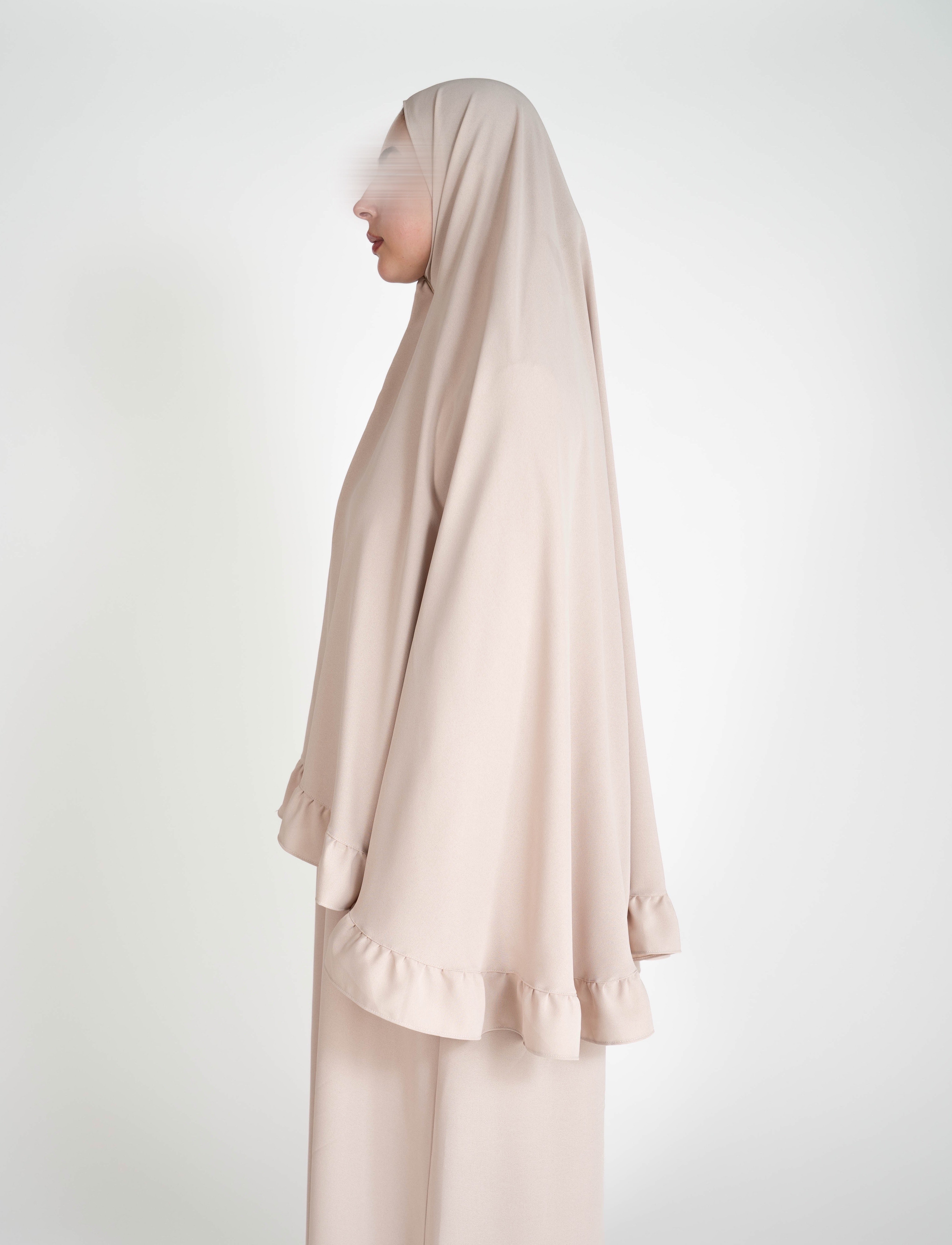 Lightweight Rouche Khimar