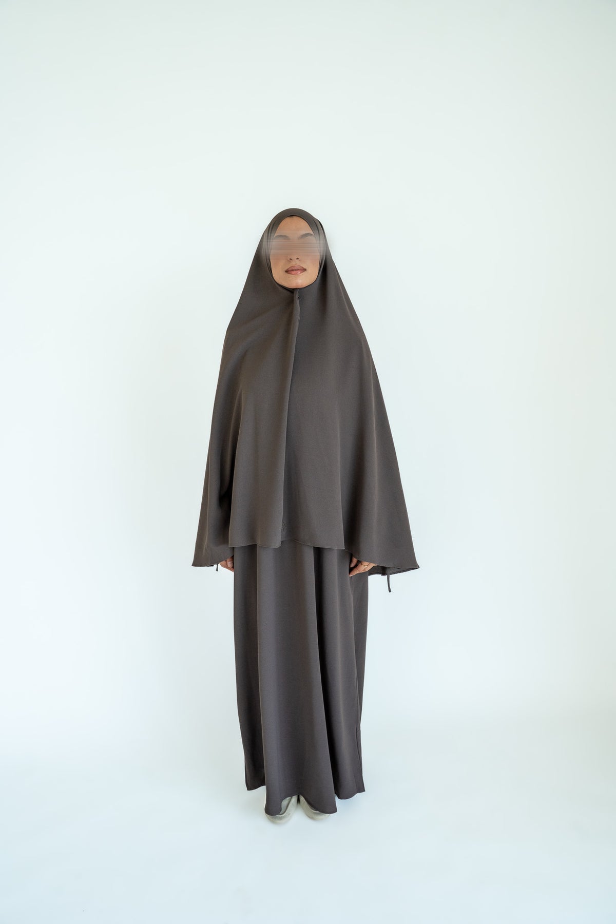 Lightweight Detail Bow Hip Khimar