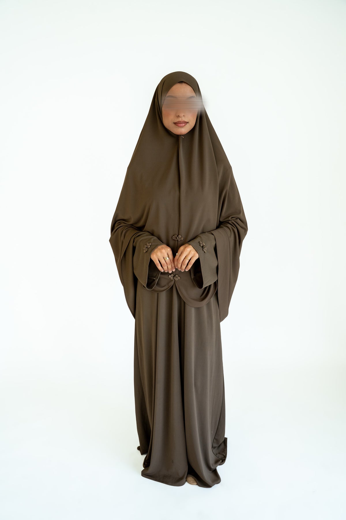 The Mandarin Abaya & Khimar Set