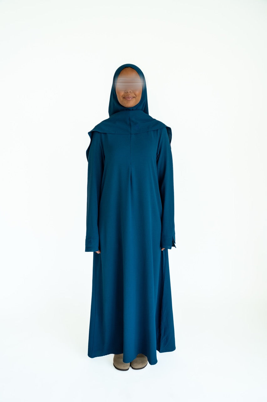 Lightweight Double Layer Abaya