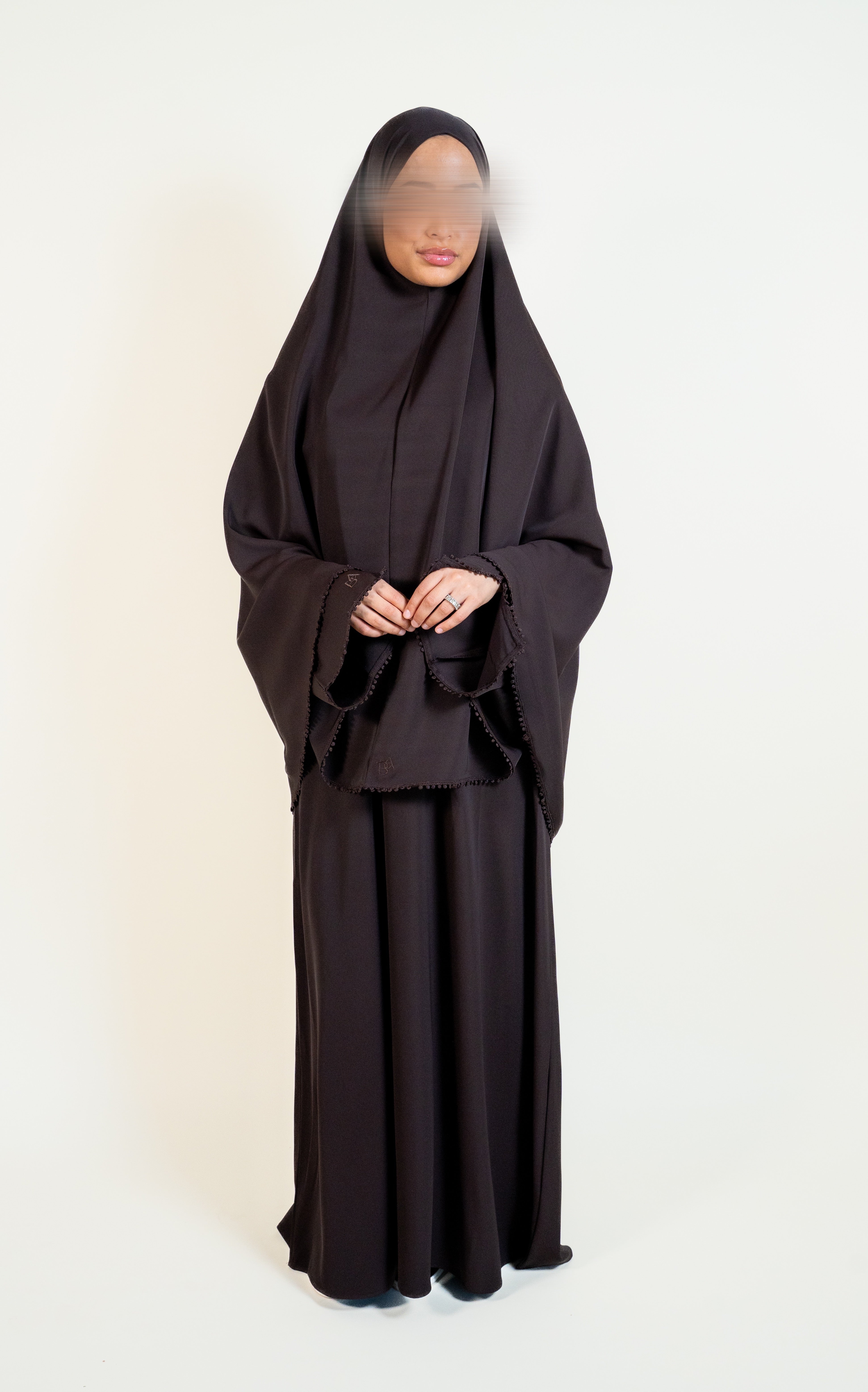 Beaded Abaya + Khimar