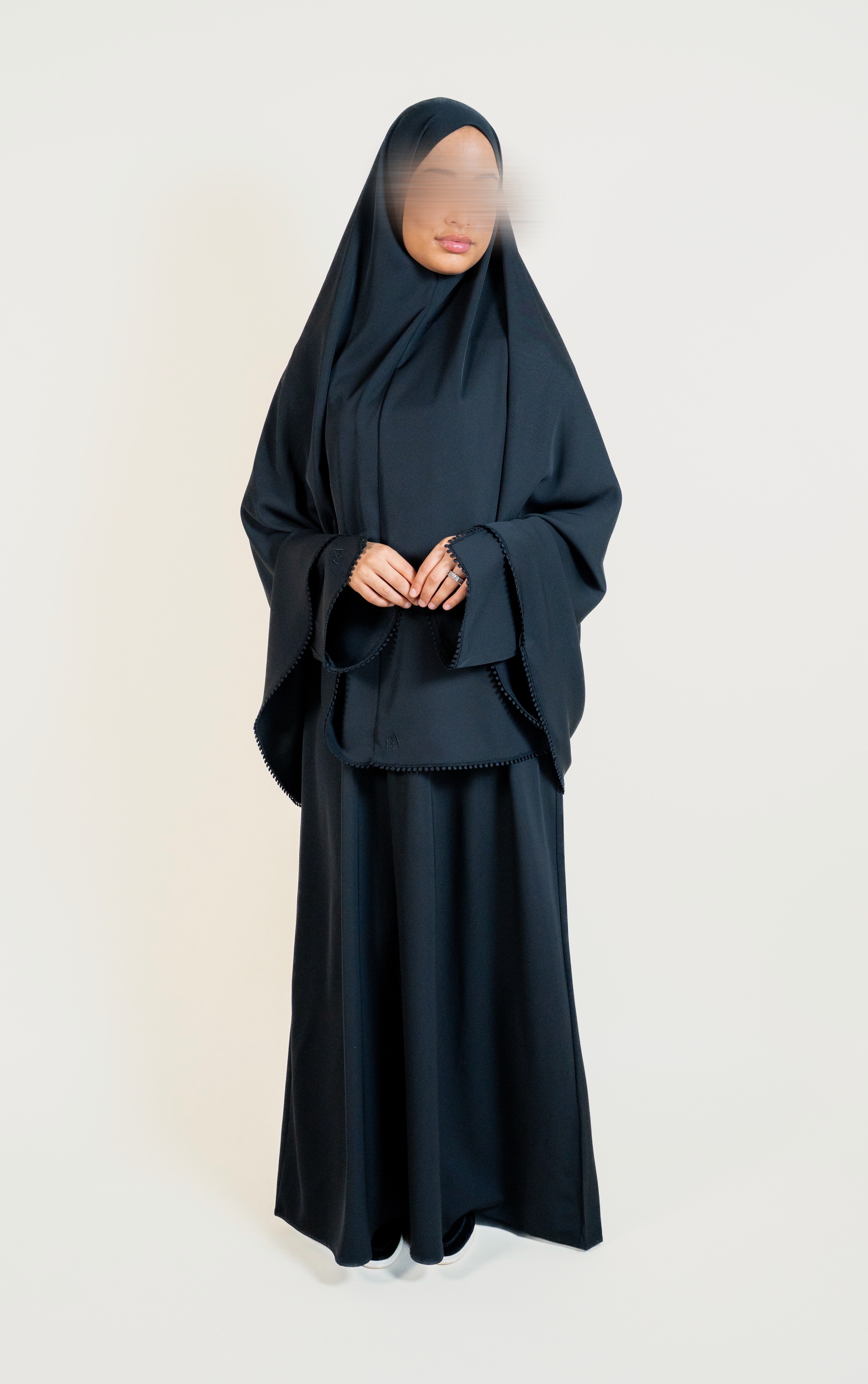 Beaded Abaya + Khimar
