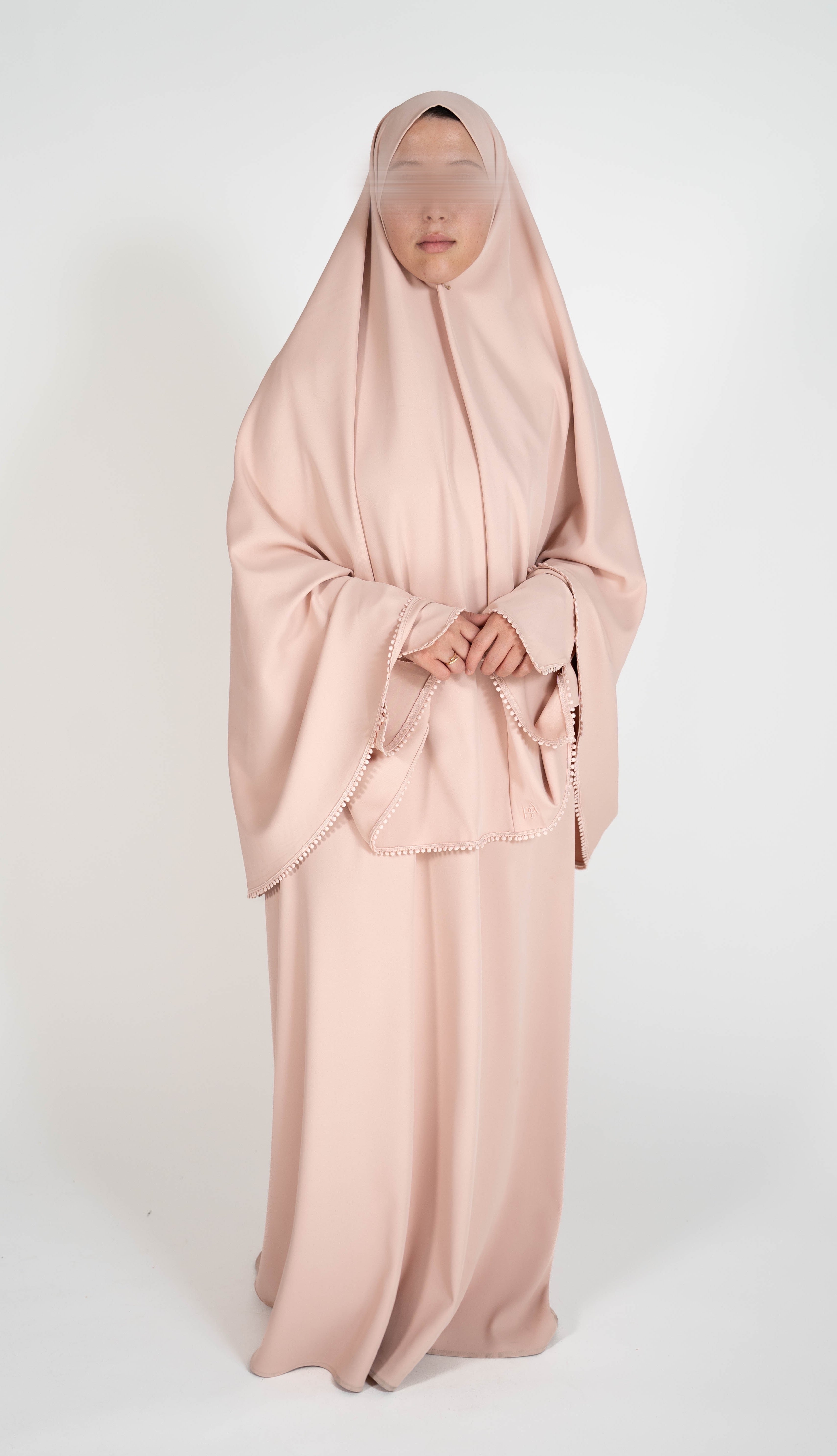 Beaded Abaya + Khimar