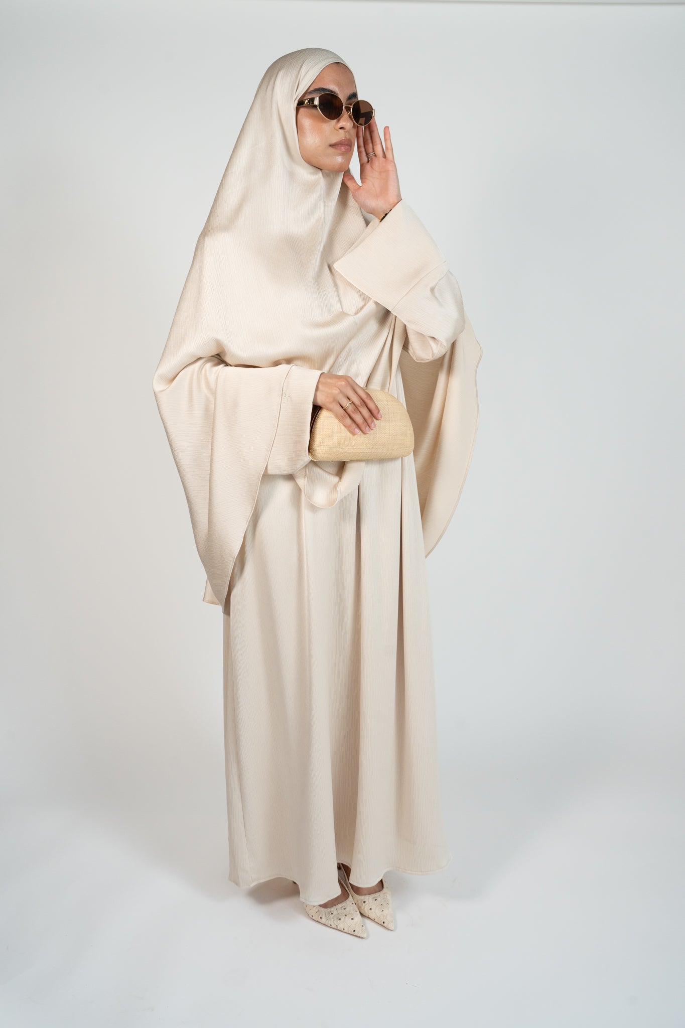 Amara Dress Set Summer Edition - Vanilla Dust