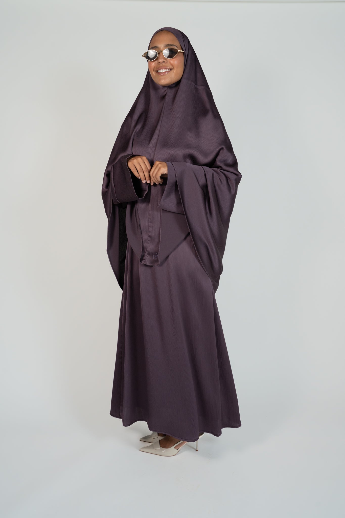 Amara Dress Set Summer Edition - Dark Fig