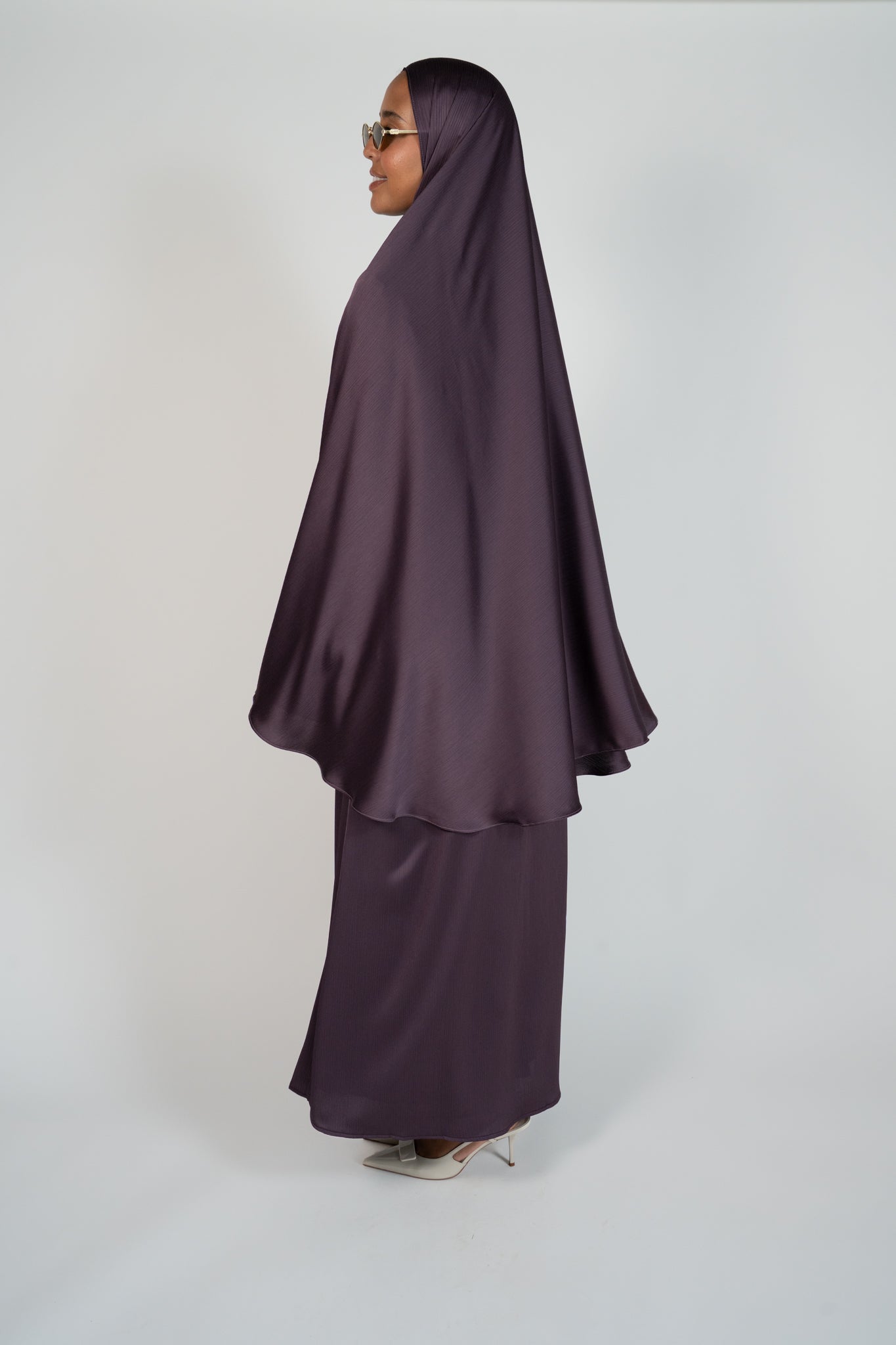 Amara Dress Set Summer Edition - Dark Fig
