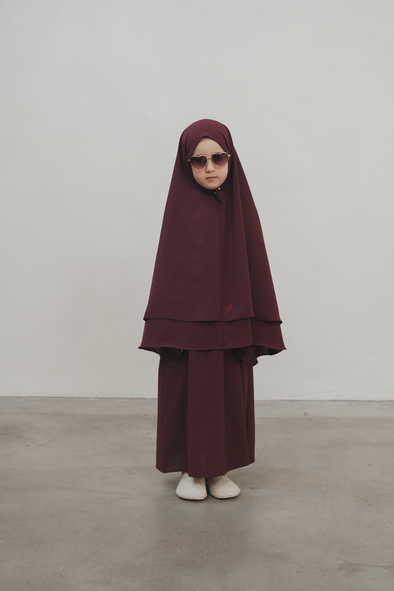 Double Layer Abaya Set - Junior