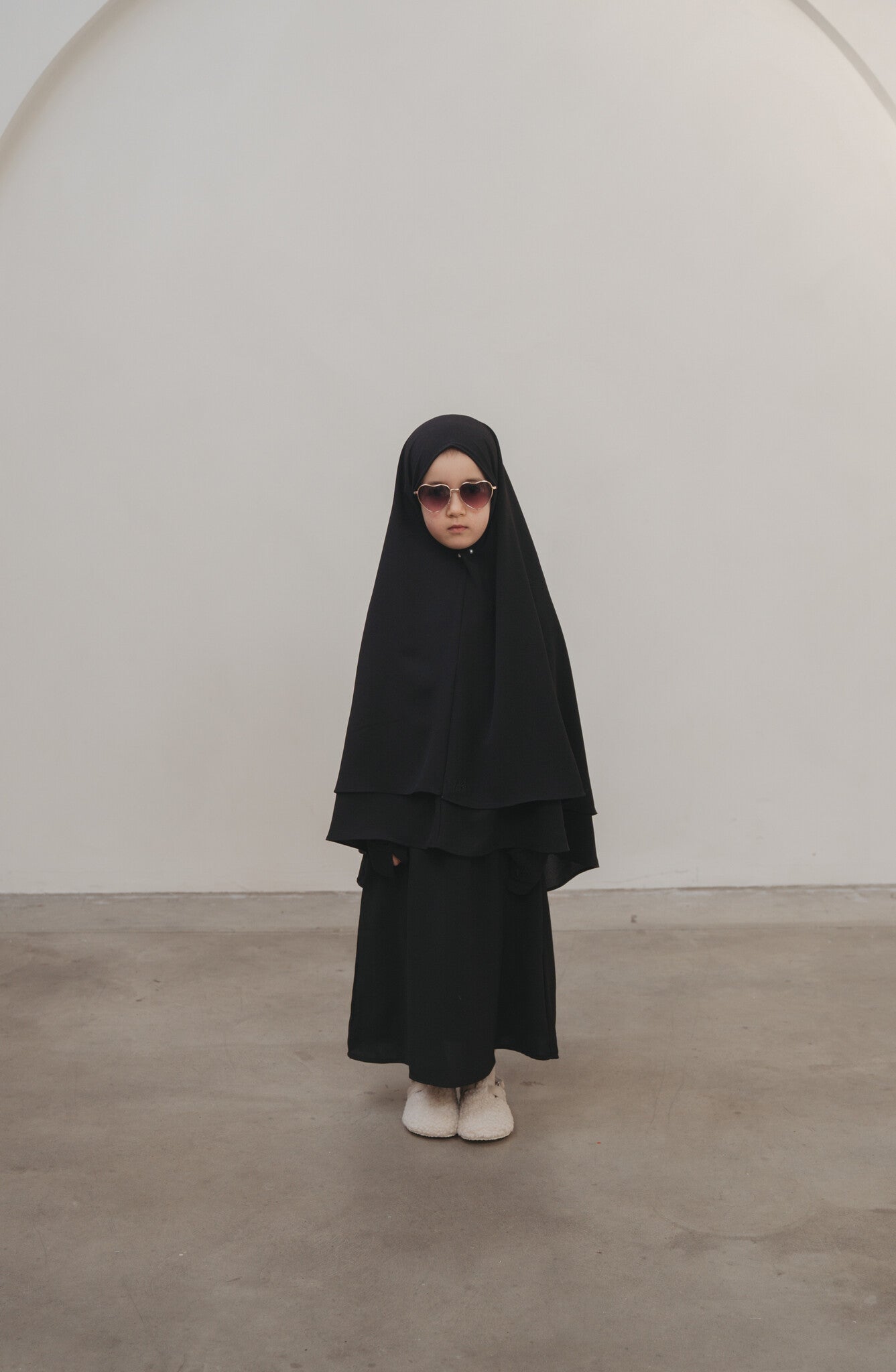 Double Layer Abaya Set - Junior
