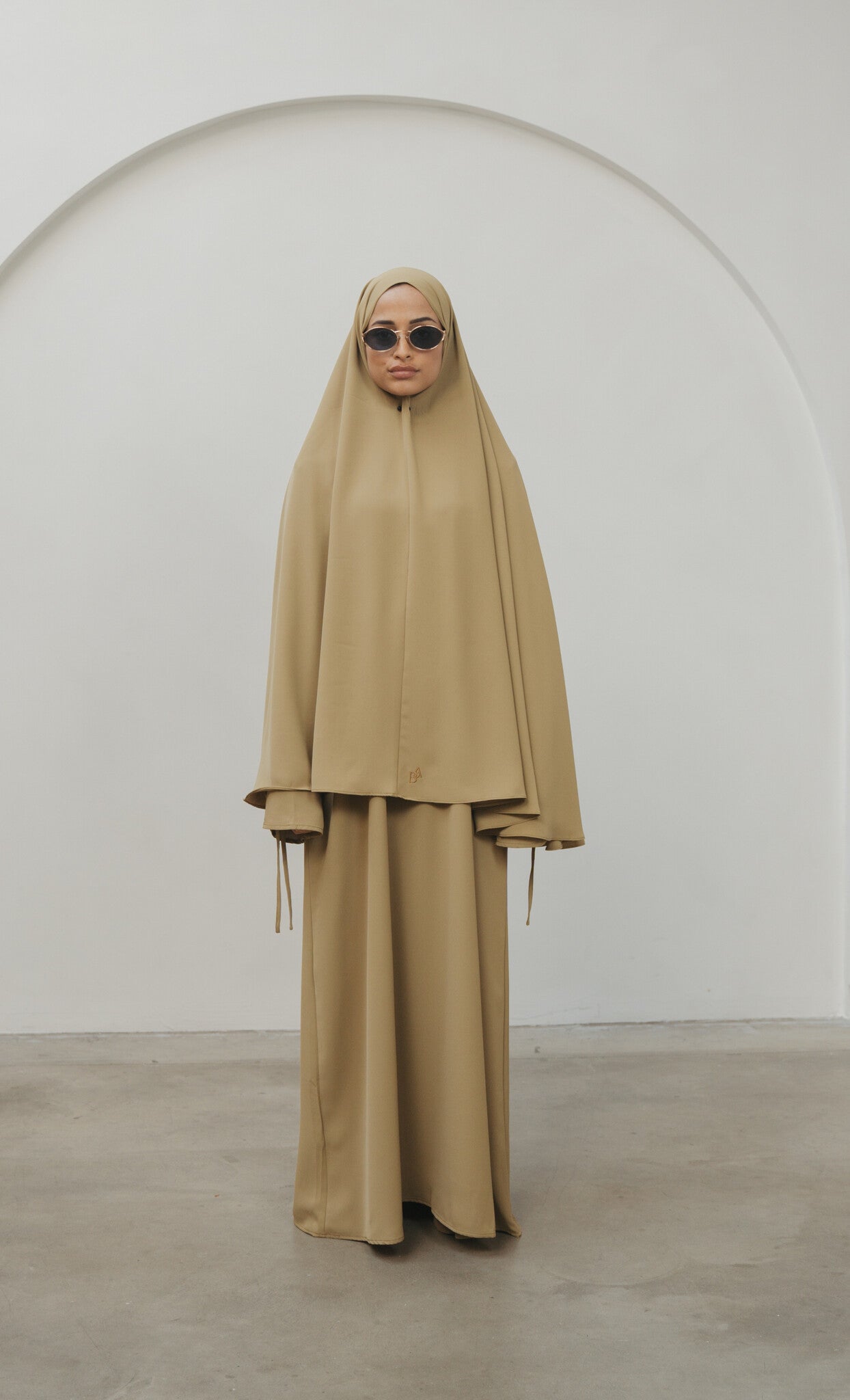 Soft Lace Abaya & Khimar